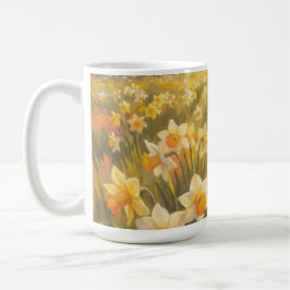 Caneca De Café Narcisos Ensolarados