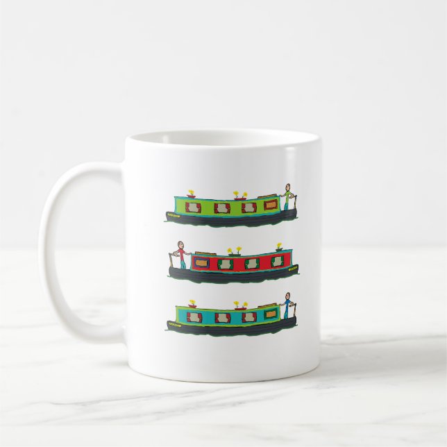 Caneca De Café Narrowboat (Esquerda)