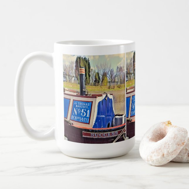 CANECA DE CAFÉ NARROWBOATS  (Com Donut)