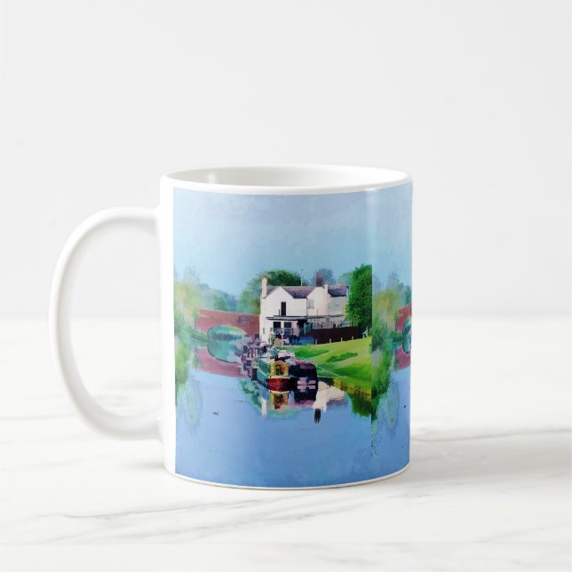 CANECA DE CAFÉ NARROWBOATS UK (Esquerda)
