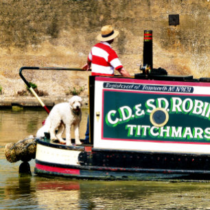 CANECA DE CAFÉ NARROWBOATS UK