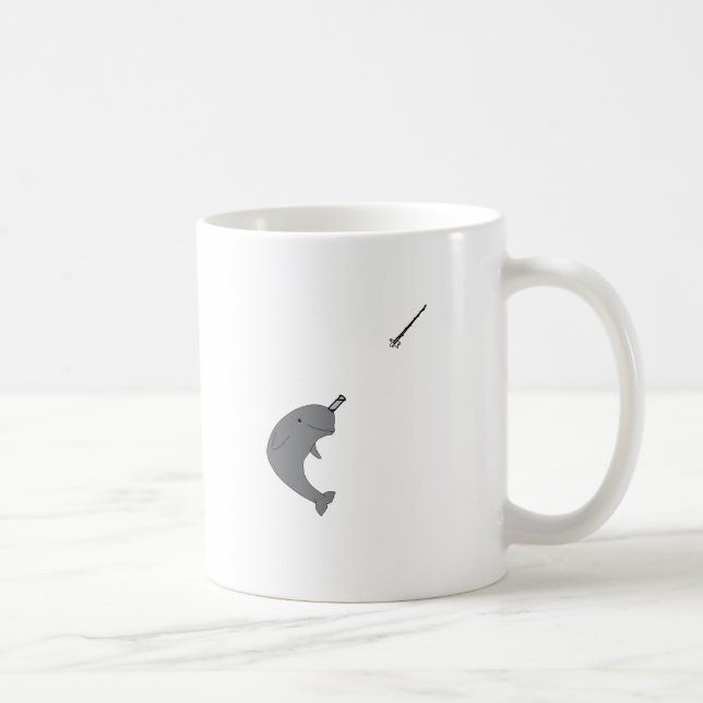 Caneca De Café Narwhal (Direita)