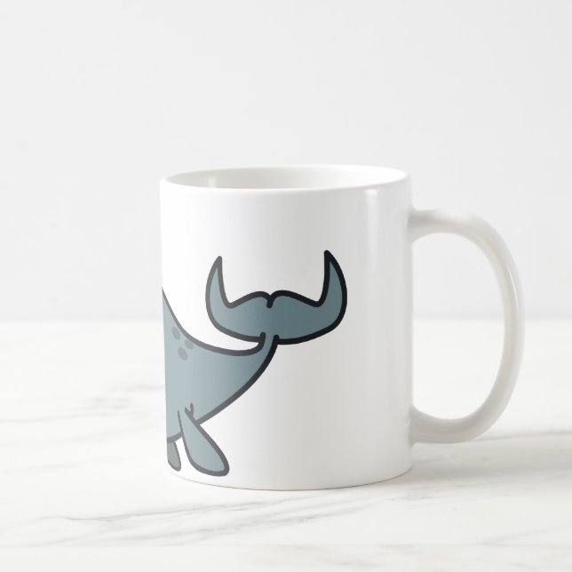 Caneca De Café Narwhal! (Direita)
