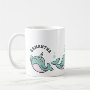 Caneca De Café Narwhal bonito