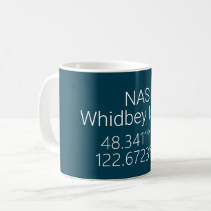 Caneca De Café NAS Whidbey Island Latitude Longitude