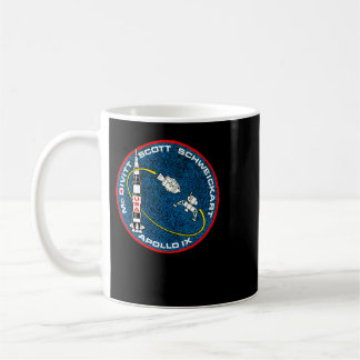 Caneca De Café NASA Apollo IX (Apollo 9) Mission Patch