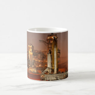 Caneca De Café NASA do lançamento do vaivém espacial de Atlanti