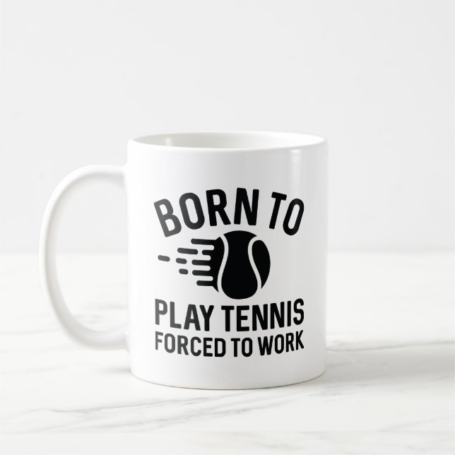 Caneca De Café Nascer A Reproduzir Tênis forçado A Funcionar (Esquerda)