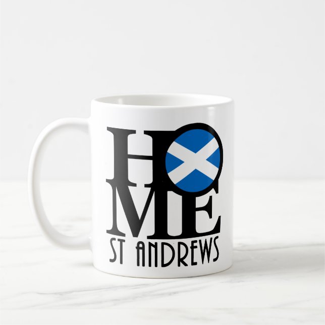 Caneca De Café NASCER Andrews Scotland 11oz (Esquerda)