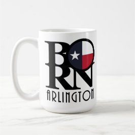 Caneca De Café NASCER Arlington Texas 15oz