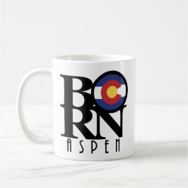 Caneca De Café NASCER Aspen Colorado 11oz