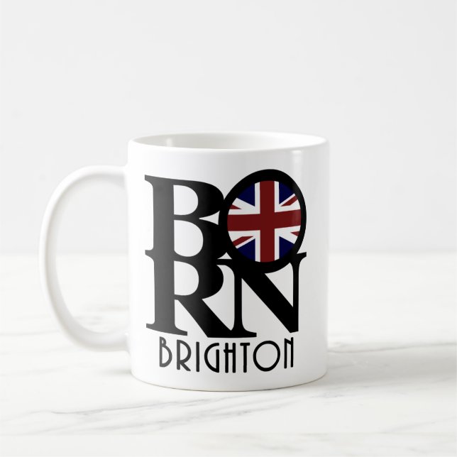 Caneca De Café NASCER Brighton Inglaterra 11oz (Esquerda)