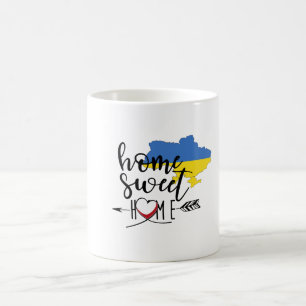 Caneca De Café Nascer da Ucrânia - orgulhoso ucraniano