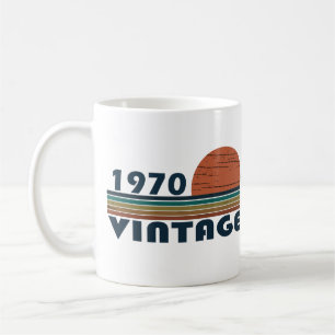 Caneca De Café Nascer de aniversário de 1970