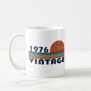 Caneca De Café Nascer de aniversário de 1976