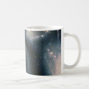 Caneca De Café Nascer de Clusters Estrelas entre as Galáxias Inte