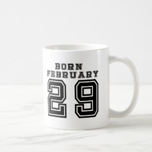Caneca De Café Nascer de fevereiro de 29