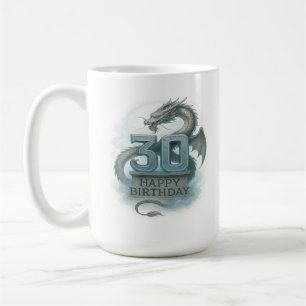 Caneca De Café Nascer de Fogo: Dragão aniversário de 30 anos