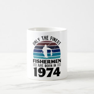 Caneca De Café Nascer de pescadores em 1974, 50º presente
