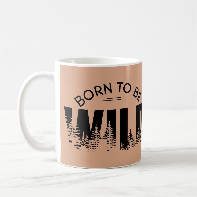 Caneca De Café Nascer de ser selvagem (Esquerda)