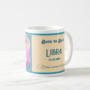 Caneca De Café Nascer de ser um Libra