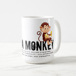 Caneca De Café Nascer do Ano do Macaco
