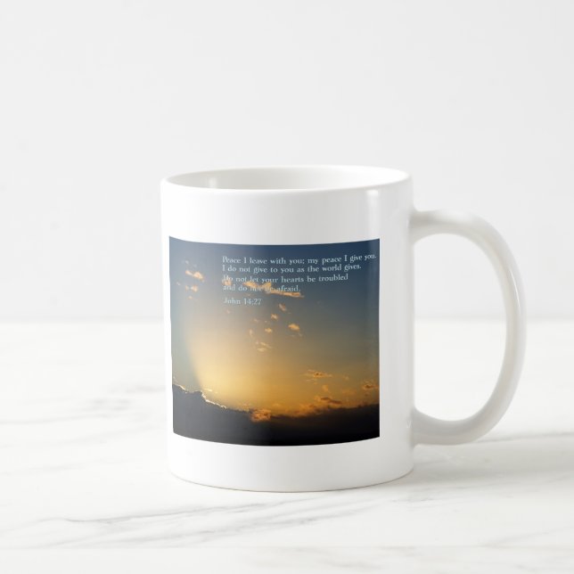Caneca De Café Nascer do sol do 14:27 de John (Direita)