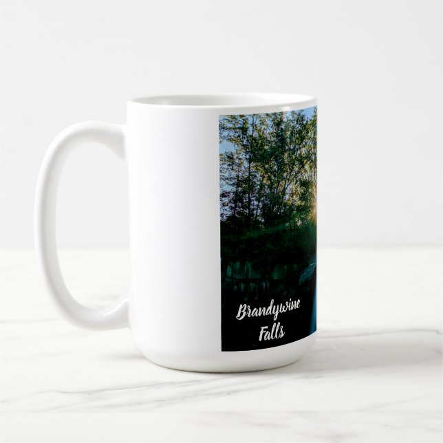 Caneca De Café Nascer do sol em Brandywine Falls (Esquerda)