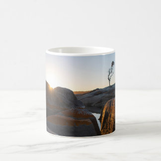 Caneca De Café Nascer do sol na Baía de Binalong Tasmânia