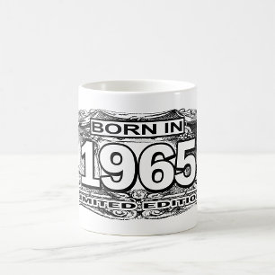 Caneca De Café Nascer Em 1965 Edição Limitada Da Coffee Mug