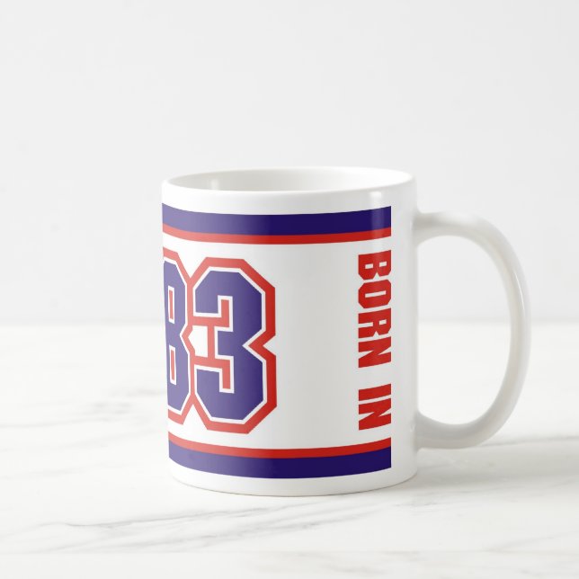 Caneca De Café Nascer em 1983 (Direita)