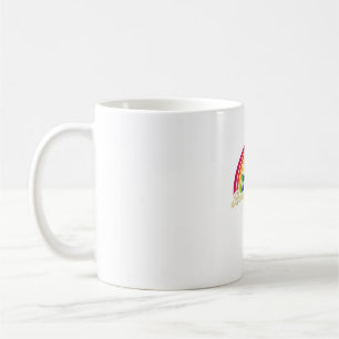 Caneca De Café Nascer Este Gay Arco-Íris 18 Orgulho gay de Aniver