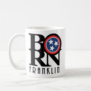Caneca De Café NASCER Franklin Tennessee 11oz