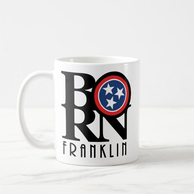 Caneca De Café NASCER Franklin Tennessee 11oz (Esquerda)