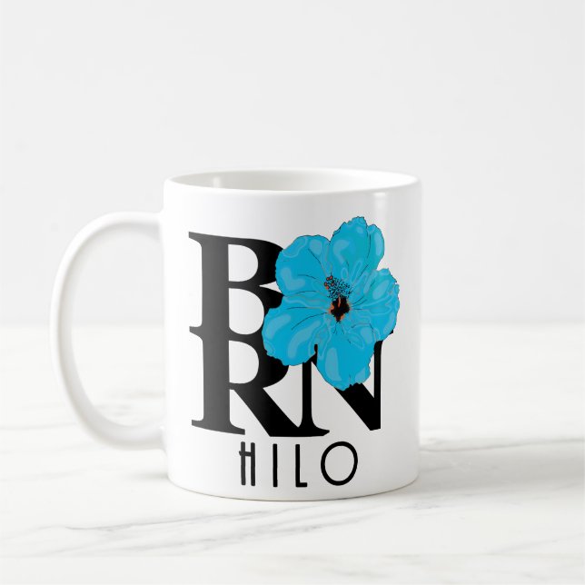 Caneca De Café NASCER Hilo Hawaii 11oz (Esquerda)