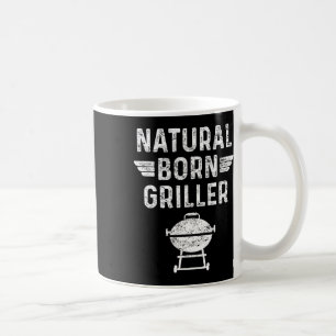 Caneca De Café Nascer Natural Griller Byrbecue Funny Churrasco