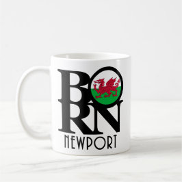 Caneca De Café NASCER Newport Wales 11oz