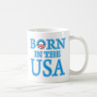 Caneca De Café Nascer nos EUA Barack Obama