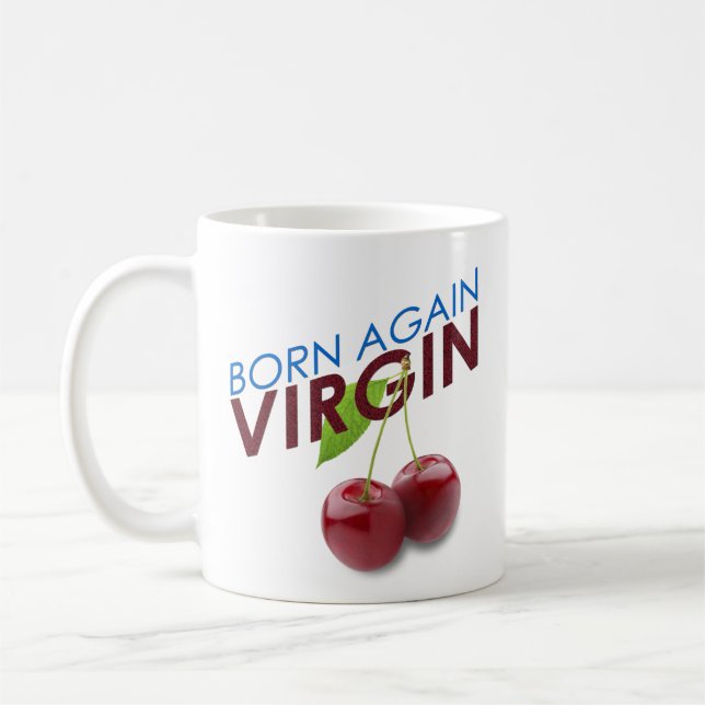 Caneca De Café Nascer Novamente Virgin (Esquerda)