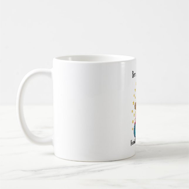 Caneca De Café Nascer para Dilly Dally Sloth (Esquerda)