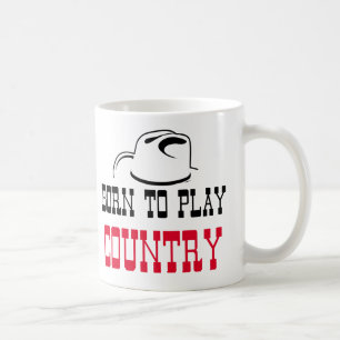 Caneca De Café Nascer para jogar o país