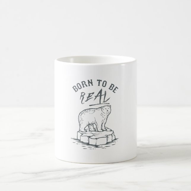 Caneca De Café Nascer para ser real (Centro)