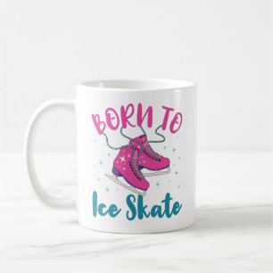 Caneca De Café Nascer para Skate de gelo Figura Patinadora