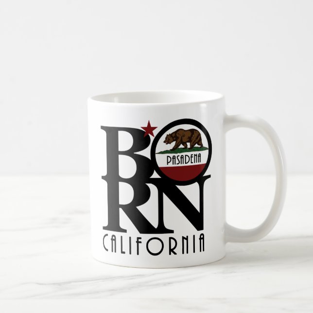 Caneca De Café NASCER Pasadena California 11oz (Direita)