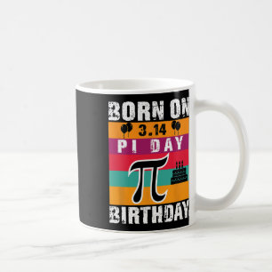 Caneca De Café Nascer Pi Day No Dia De Aniversário Do Pi 3.14