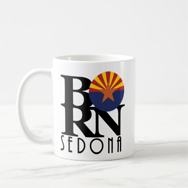 Caneca De Café NASCER Sedona Arizona 11oz (Esquerda)