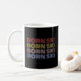 CANECA DE CAFÉ NASCER SKI MUG PARA AMANTES DE ESQUIAMENTO