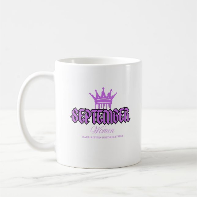 Caneca De Café Nascido em setembro  (Esquerda)
