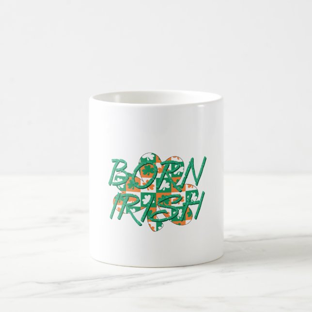 Caneca De Café Nascido Irlandês (Centro)