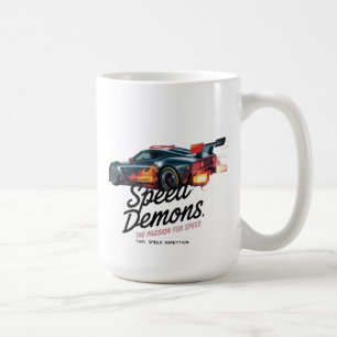 Caneca De Café Nascido para Correr, Forçado a Trabalhar